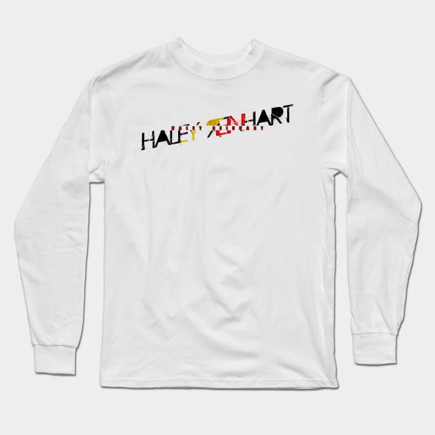 vintage typo Haley Reinhart Long Sleeve T-Shirt by NamaMarket01